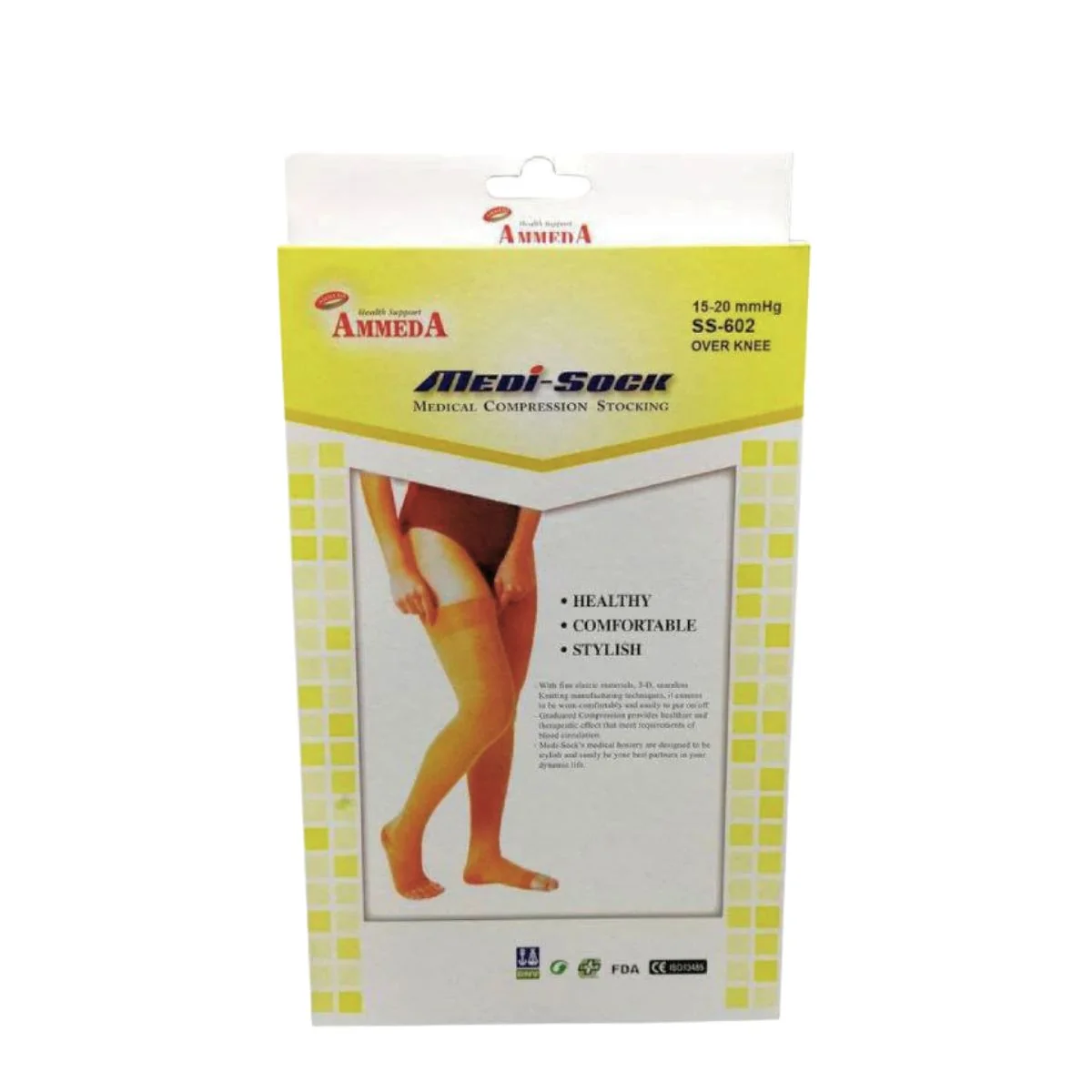 AMMEDA STOCKING OVER KNEE L