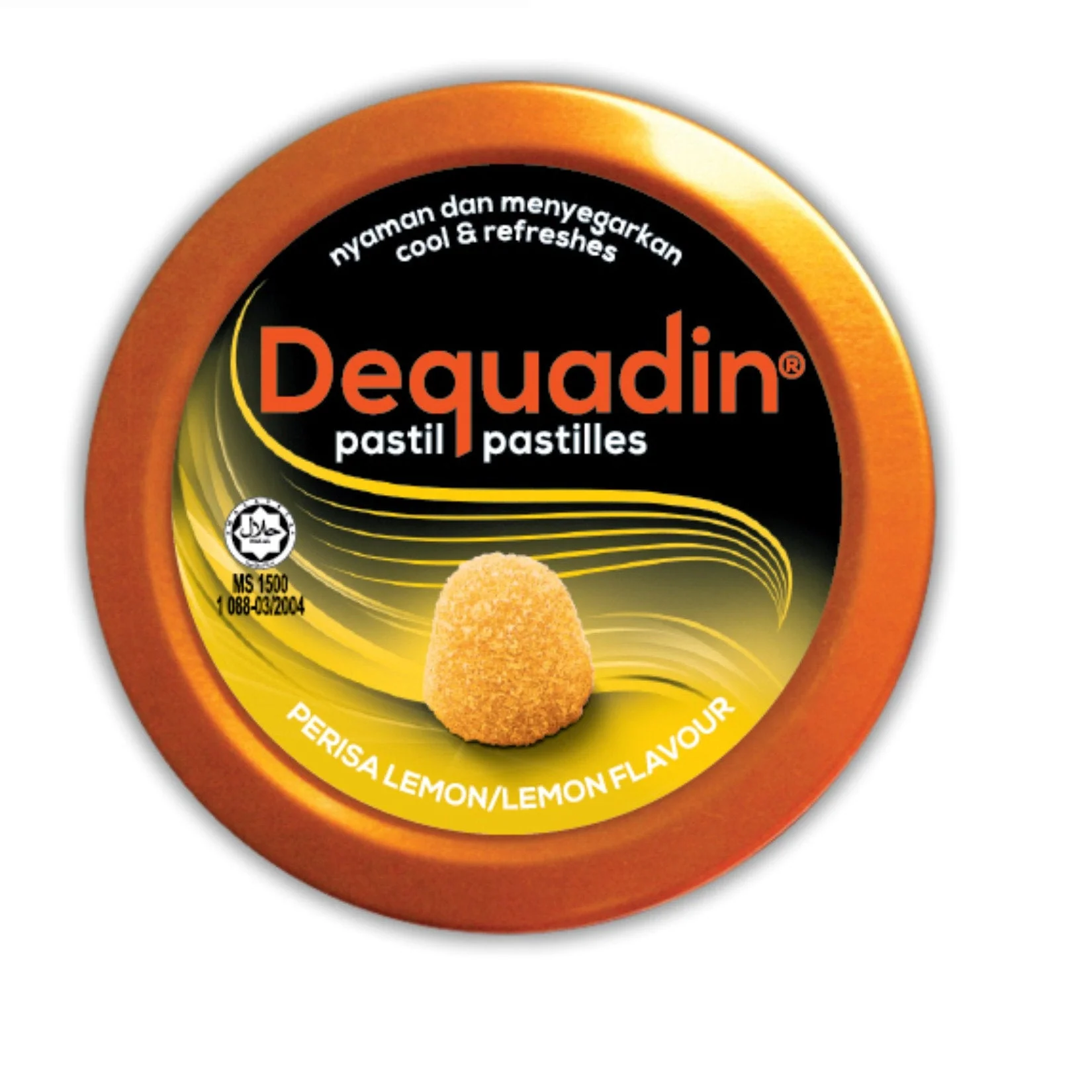 DEQUADIN LEMON PASTILLE 50G