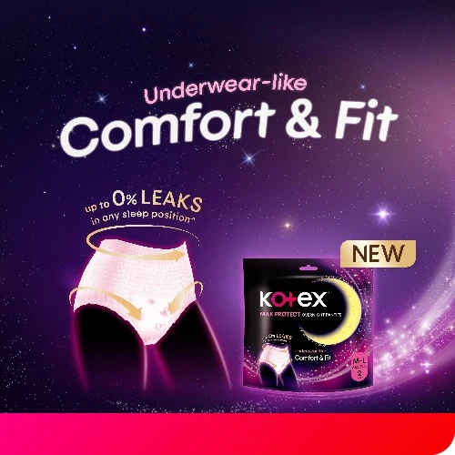 KOTEX OVERNIGHT PANTIES M/L BIG PACK 5S - Image 7