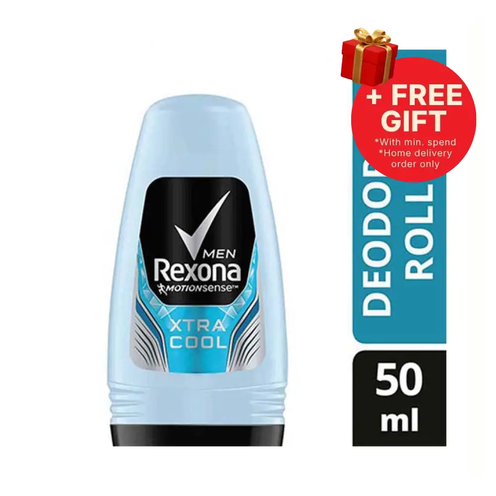 REXONA MEN DEODORANT ROLL ON MOTIONACTIVATED XTRA COOL 45ML