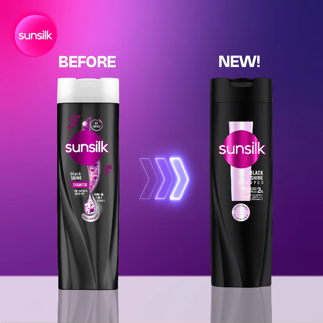 SUNSILK SHAMPOO DAZZLING BLACK SHINE 70ML - Image 6