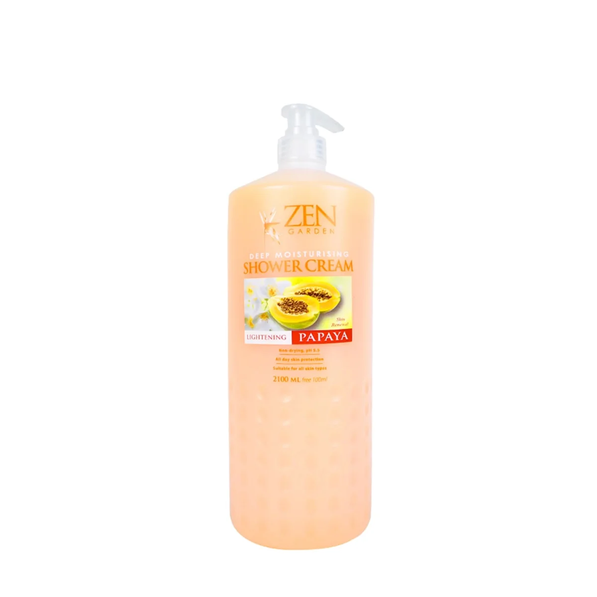 ZEN GARDEN PAPAYA SHOWER CREAM 2100ML